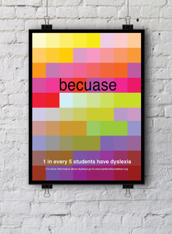 nathansinghblog:  Dyslexia by Jessica Hurrellthis is a creative