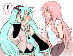 negitoro AU where miku is a “pop princess” superstar