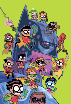 mrhipp:  DC Comicsâ€™ variant cover theme for July is â€œTeen Titans GO!â€ Â I had fun.  Awesome