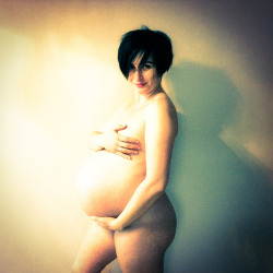 enceintenue:  @enceinte_nu enceintenue.tumblr.com #enceinte #pregnant