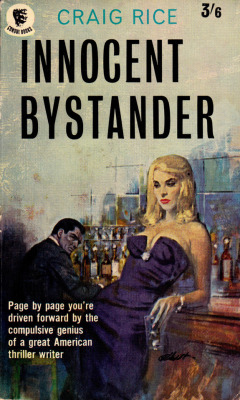 everythingsecondhand: Innocent Bystander, by Craig Rice (Consul