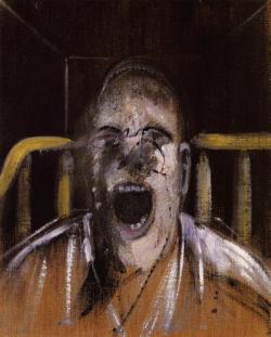 importantmodernart:  Study for the Head of a Screaming Pope,
