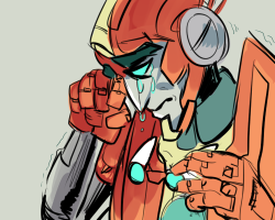 tricotron:  while I was drawing this my sister said “poor Rung”
