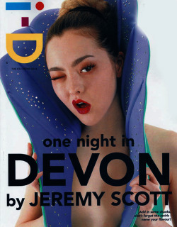 versacegods: Devon Aoki for i-D Magazine July 2007 