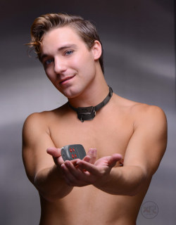 gaymasterandslave:  Train your pup with the electro shock collar.