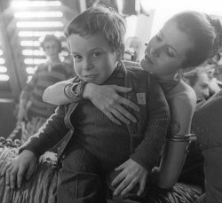 x-cetra:  11-year-old Warwick Davis and Carrie Fisher  “George