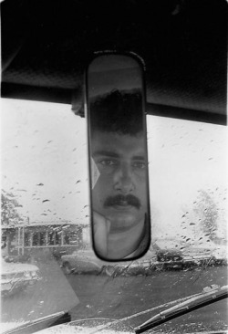 thephotoregistry:  Self Portrait in a Car Mirror, Chicago, 1965