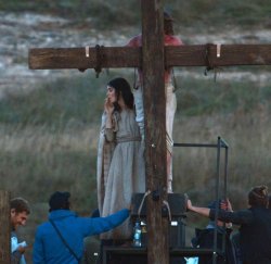 artfilmfan: Rooney Mara as Mary Magdalene smoking a cigarette