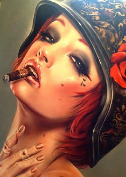 artforadults:  war games new piece by brian viveros