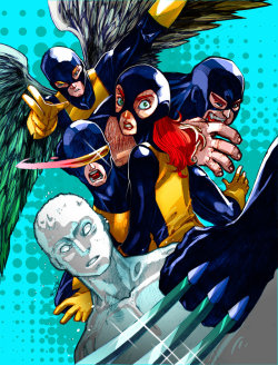 thecomicartblog:  : All New X-Men (Coloured) by bernce // tumblr