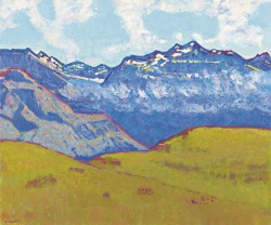 Walter Ropele. From a Distance, View of the High Alps of Uri