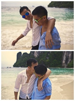 asianboysloveparadise:Happy WeddingAndrian & Son 