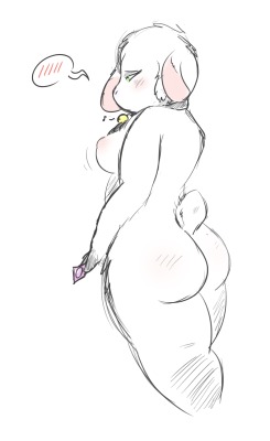 superlolian:  I’ve neglected Belle, my cute goat gal. So here