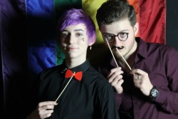 spencerofspace:  Pics of me from gay prom feat. @Payton_walrus