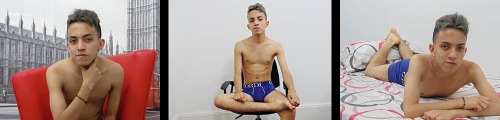 Come welcome new webcam model Jaikiem this sexy Latin twink boy loves to give his members hot webcam shows only at gay-cams-live-webcams.comCLICK HERE to watch him live