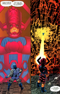 comicstoastonish:  Darkseid vs Galactus: The Hunger (1995) Writer