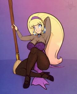 chillguydraws: scdk-sfw:   Witchtober - Pacifica  No, I am not