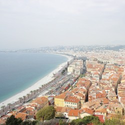 thefreevegan:  High above Nice, everywhere you look is another