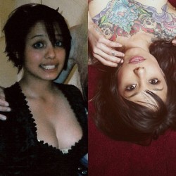 ginzilla:  #TransformationTuesday #TattooTuesday 11 years ago