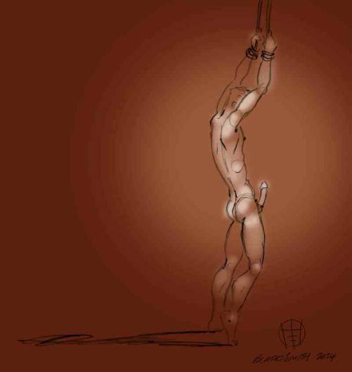 Erotic/Homoerotic Sketches by BlackSmith