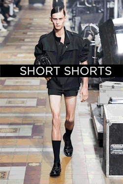 monsieurcouture:Spring/Summer Trend Report. Short Shorts. Lanvin,