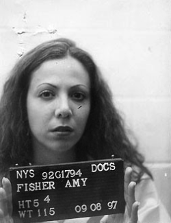 us-crime:  Amy Fisher posing for a mug shot 5 years after pleading