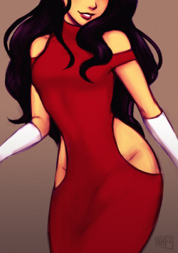 iahfy:  asami’s hip window dress by popular demand    hnnng~