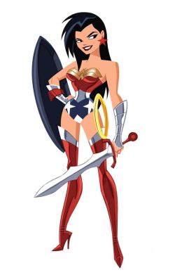 charactermodel:Wonder Woman by Shane Glines [ Justice League