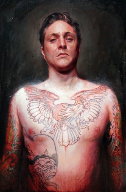 Tattooed Self Portrait at 39Shawn Barber, 2010