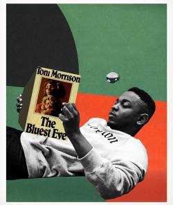 lexxdigs:#kendricklamar reads #thebluesteye by #tonimorrison