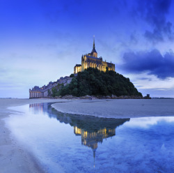 allthingseurope:Mont Saint Michel, France (by NETC.Educational.Travel)