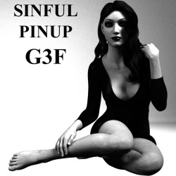 Get seduced with these new sinful pinup poses for Genesis 3 Female. 15