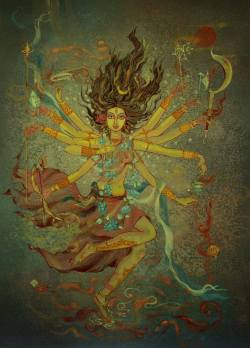 arjuna-vallabha:  Shakti by Tanushree Gosh 