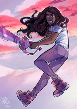 winters-shade:  I really wanted to draw a Connie after that latest