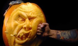 Vulgar display of pumpkin