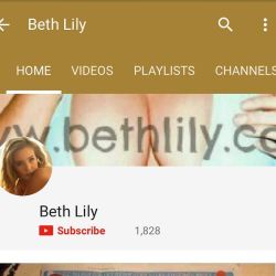 ✌️✌️YOUTUBE ACCOUNT !!! Subscribe to Beth Lily, I have