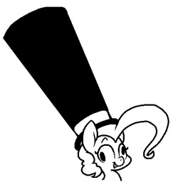 topshelfblog:  Draw off tonight. Theme was ponies in silly hats.