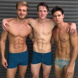 fagggotries:  Francesco Brunetti, Alex Valley, & Andrea Moscon