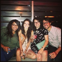 #teamnearsighted @naesquared @petitejellyfish @ianarrested  (at The Handlebar &amp; Grill)