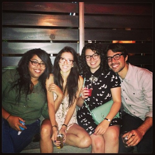 #teamnearsighted @naesquared @petitejellyfish @ianarrested  (at The Handlebar & Grill)