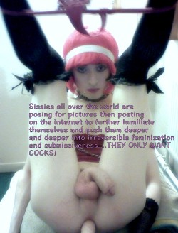 colleengirlclitty:  Come out, Sissy!  Come out of the closet!