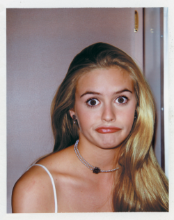 Alicia Silverstone behind the scenes shots from Clueless