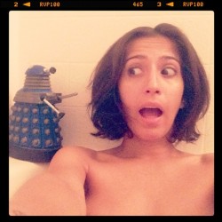 Oh no, I don’t think Dalek Bath recognizes me!