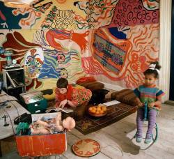 srhuesos:Neneh Cherry and her mother Moki at their home in the