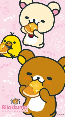 iheartrilakkuma:  Rilakkuma Pancake Phone Wallpaper  640x1136