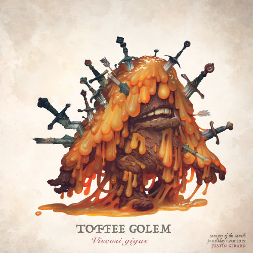 thecollectibles:Monsters of the Month by  Justin Gerard  