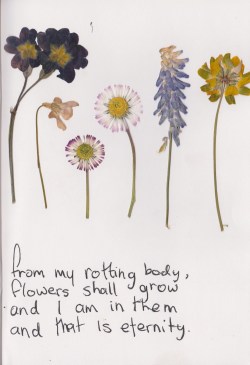 whatever-you-write: From my rotting body, flowers shall grow