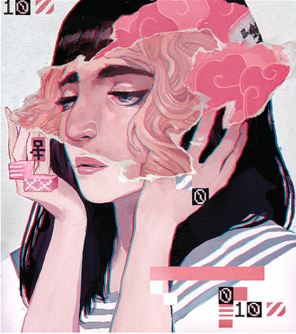 stuff-i-guess:  Illustrator and surreal artist, Sachin Teng. 