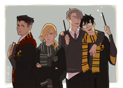 heyal:YOI Hogwarts AU   ╰(*´︶`*)╯  (I’ve been gone