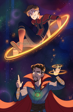 tinymintywolf:  Dr Strange is stuck with space babysitting, but